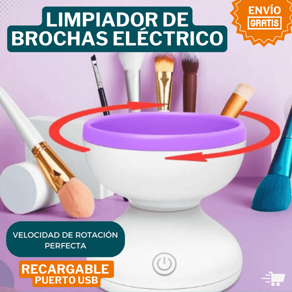 TENDENCIA: LIMPIADOR ELÉCTRICO PARA BROCHAS DE MAQUILLAJE